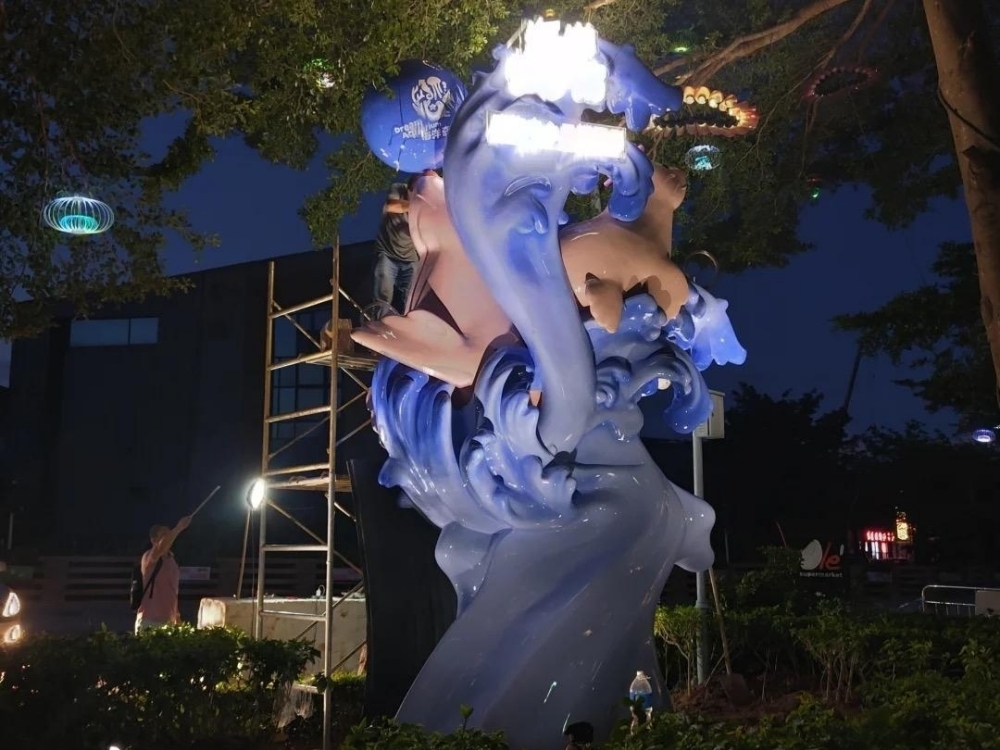 重慶海洋館玻璃鋼雕塑